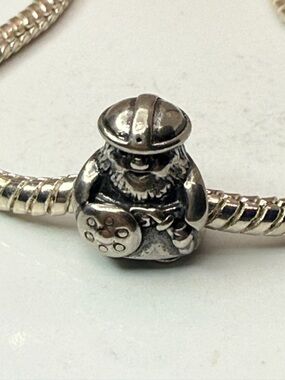 Retired Pandora Viking Warrior Charm 790588 Sterling Silver